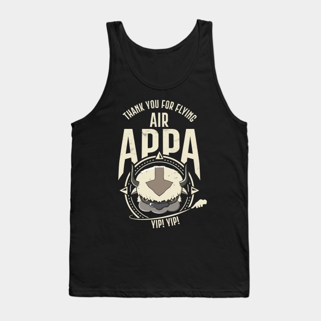 Air Appa - Avatar Tank Top by wookiemike